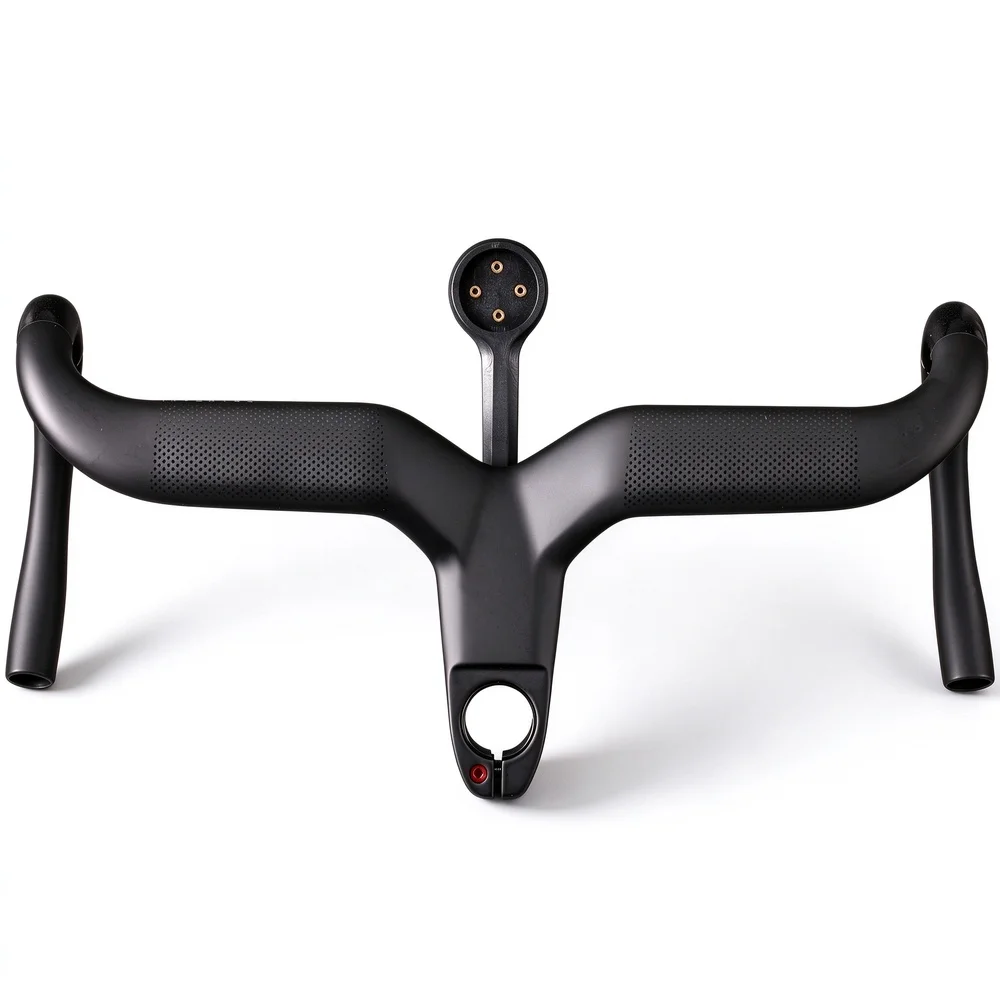 Full Carbon Integrated Cockpit OD1 OD2 Road Handlebar -7 ° Bicycle Air Rise Aero Bent Bar With Stem  Racing Bike Drop Handlebar