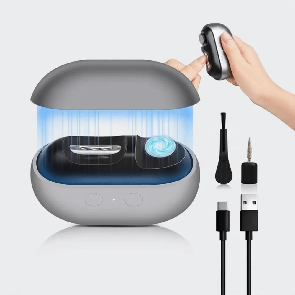 Automatic 3 In1 Electric Nail Clipper Cordless Rechargeable Nail Trimmer Polishing Portable Automatic Nail Trimmer For Seniors