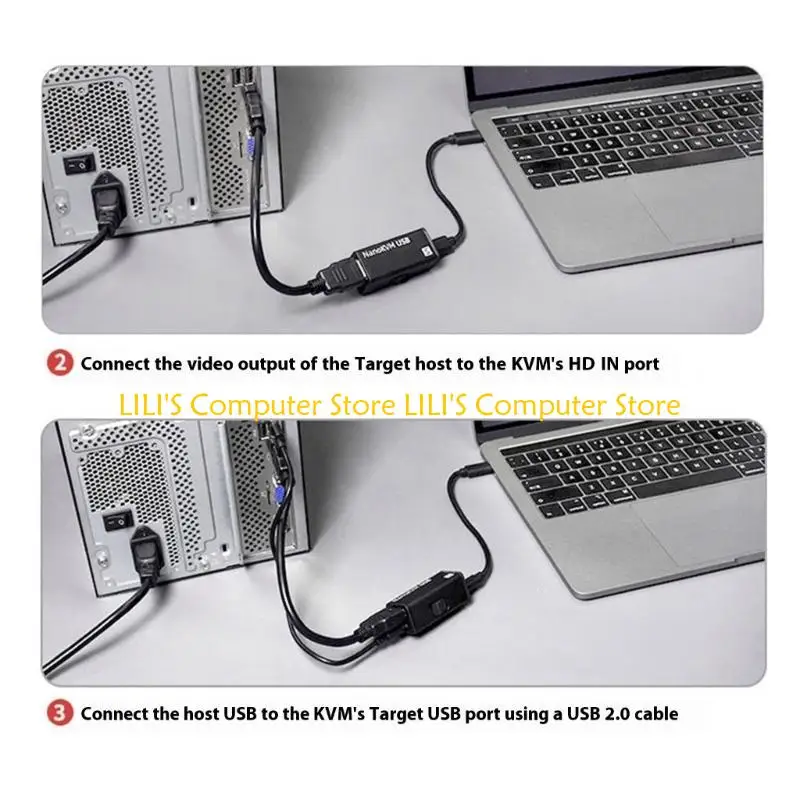 A52B Controle Remoto Modulação 4K30fps Loopback Controle Remoto Teclado Virtual Mouse Base Web Fácil Operação