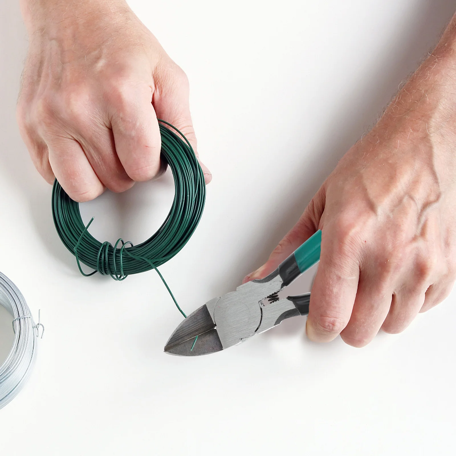 Carbon Steel Sharp-Nose Pliers For Electrical Repair Wire Cutter Tool Flush Cutting Plier Decrustation Pliers