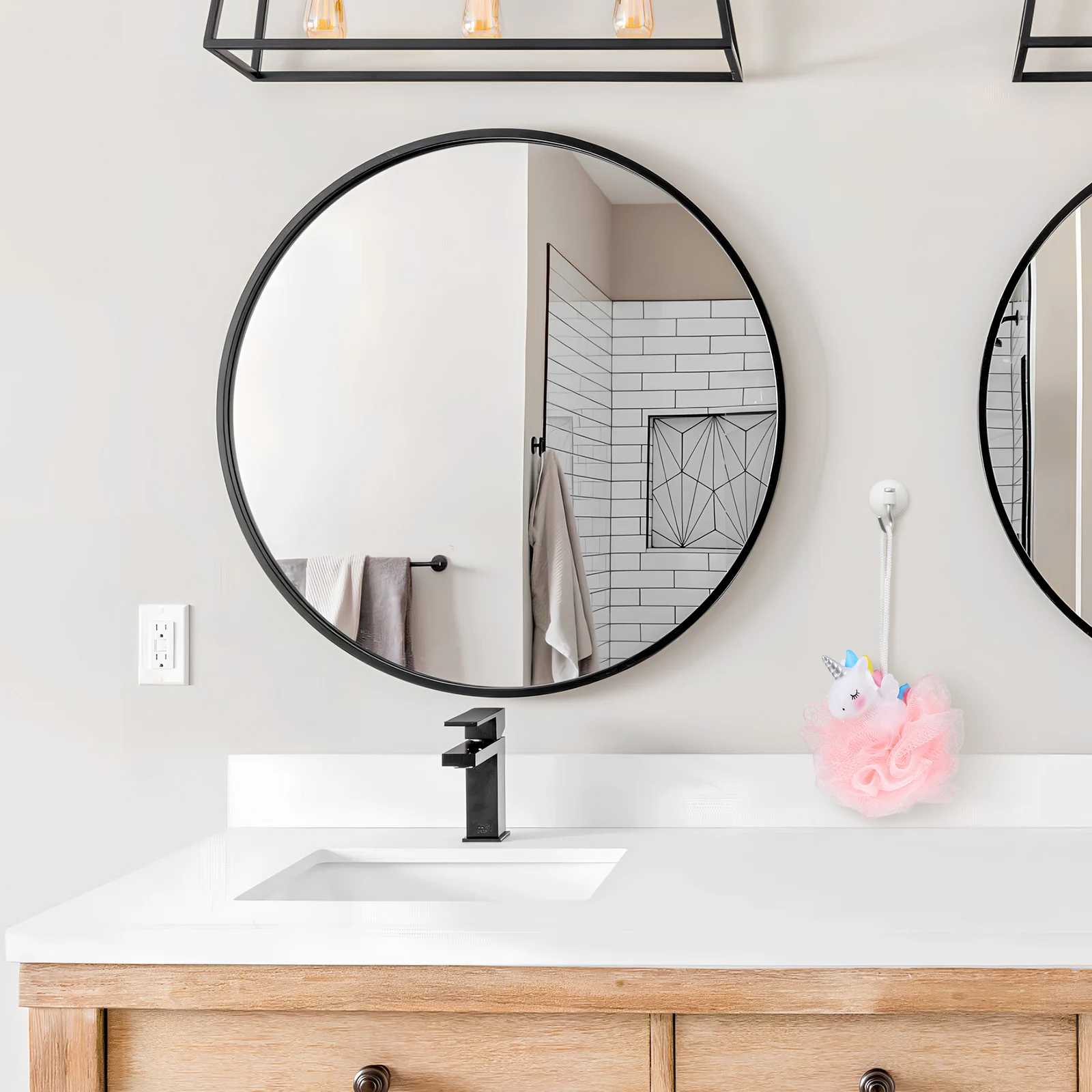 

2Pcs Unicorn Loofah Animal Design Kids Bath Sponge Comfortable Soft Skin Cleansing Shower Scrubber Unicorn Loofah