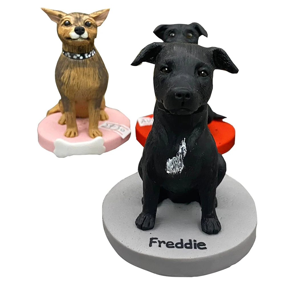 Custom Bobblehead Dog,Custom Pets Bobblehead,Custom Cat Bobblehead,Dog Wedding Caketopper,Bobble Head Gifts,Pets Birthday