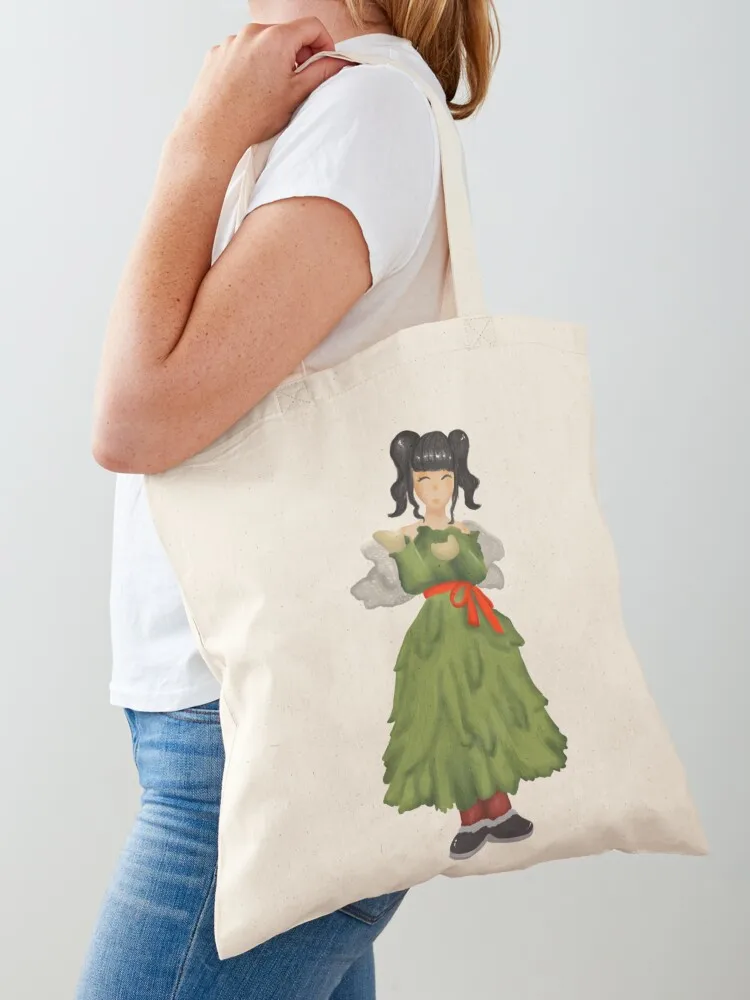 Christmas tree angel Tote Bag large size bags shopper bags for women personalized tote men's Canvas