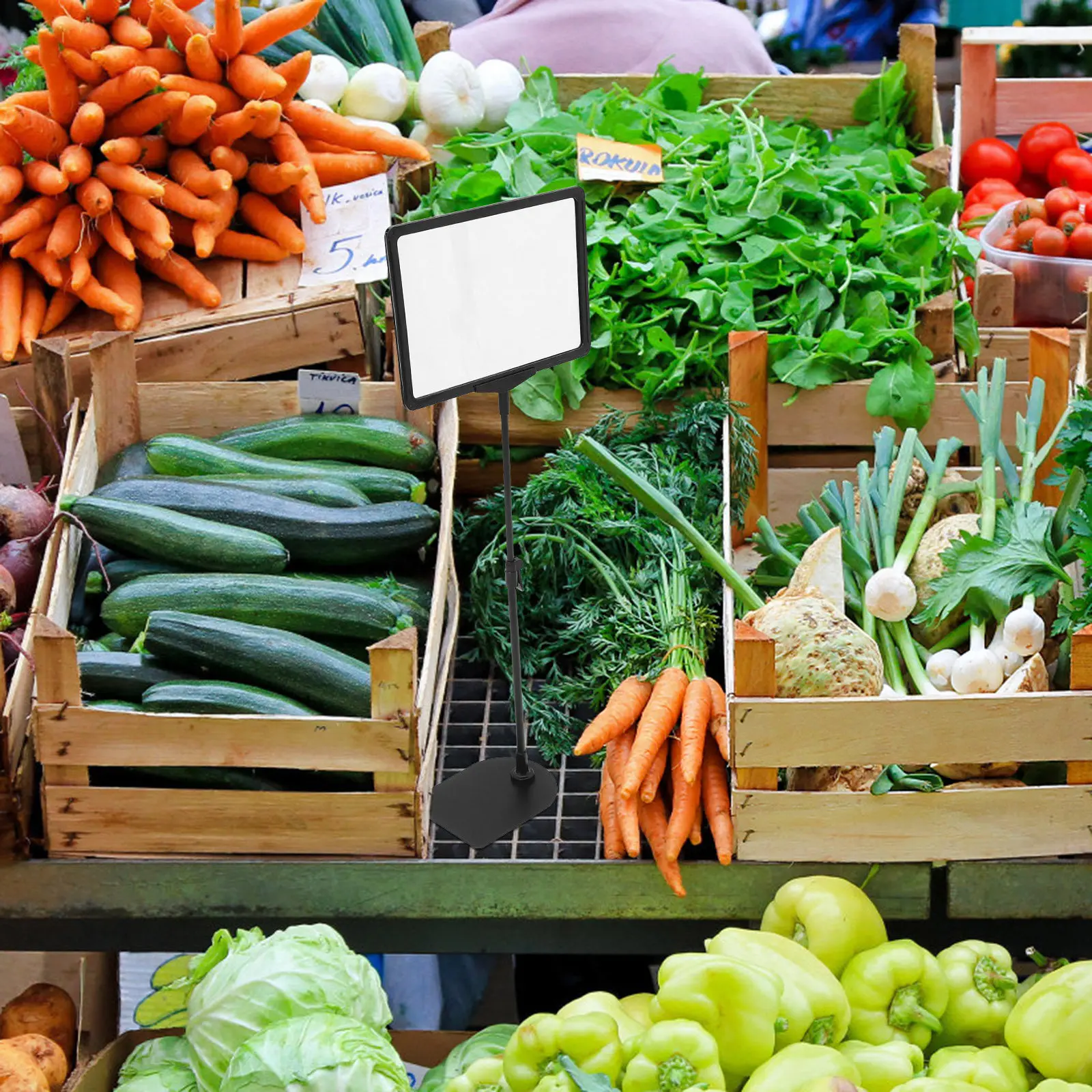 a4-shelf-price-display-stand-erasable-price-sign-holder-retractable-for-fruits-vegetables-supermarket-store-labeling-solution