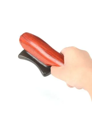 Bianstone electric heating lymphatic dredging massage massage brush legs breast warm moxibustion instrument whole body