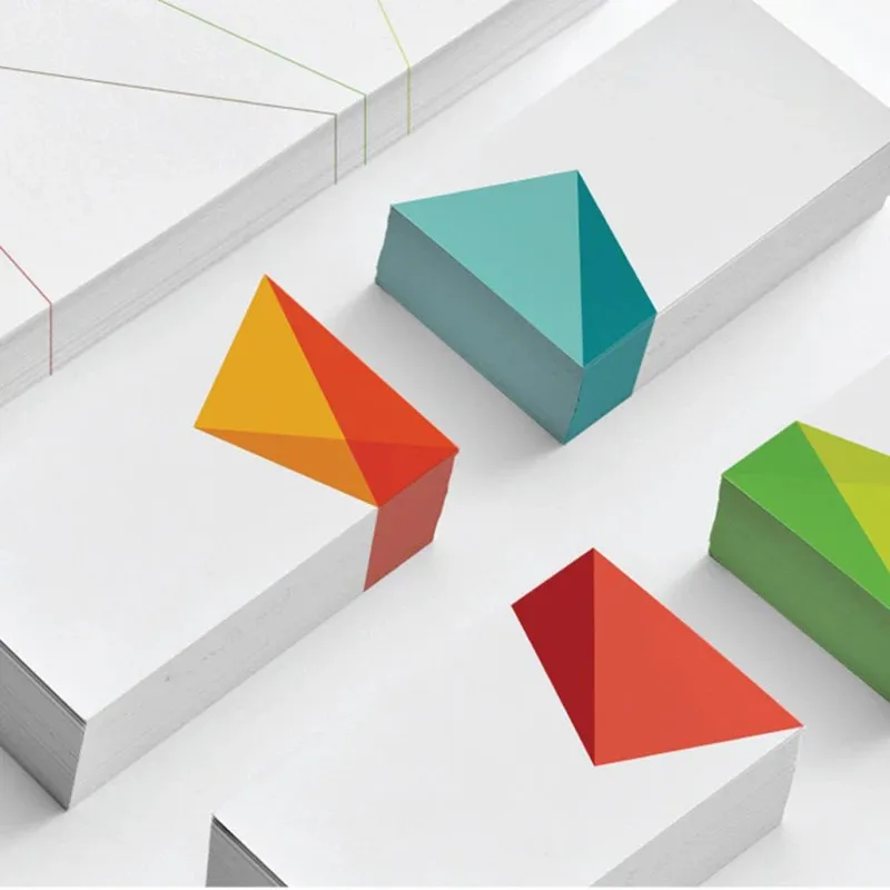 

200PCS business card production printing high-end card color double-sided card printing name card free design