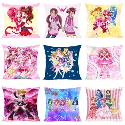 Decorative Pillow Cover 45x45 Cushions Covers P-Pretty Cure Pillowcases for Pillows 45x45 Home Decoration Cushion Cover 45*45