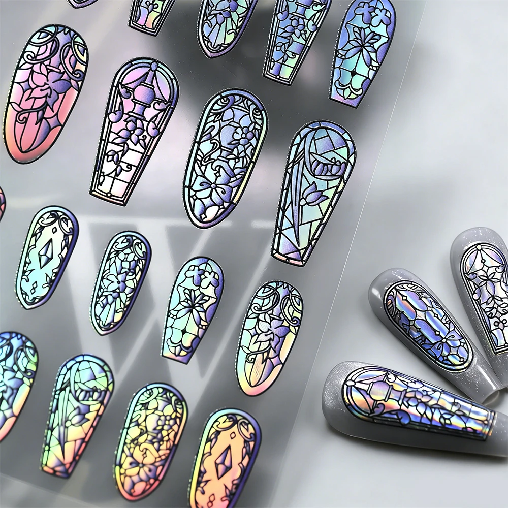 5D Funkelnde Retro-Glasfragmen – Nail Art France Bewertung und Preis