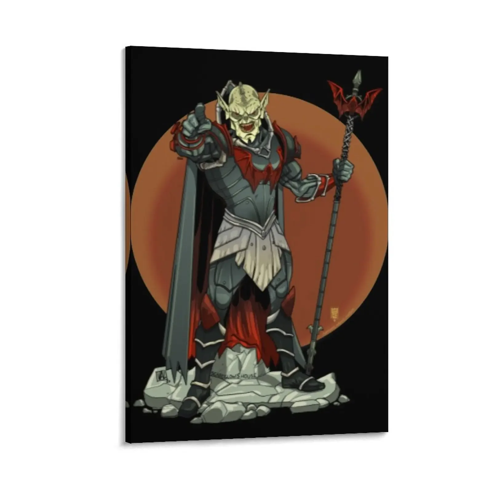 Hordak T-ShirtScareglow’s House Hordak Canvas Painting Wall decoration poster wall decoration