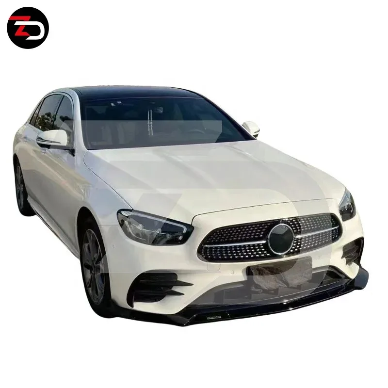 بيع المصنع B نمط ألياف الكربون طقم الجسم bz E Class W213 الناشر الخلفي الشفة الأمامية والمفسد