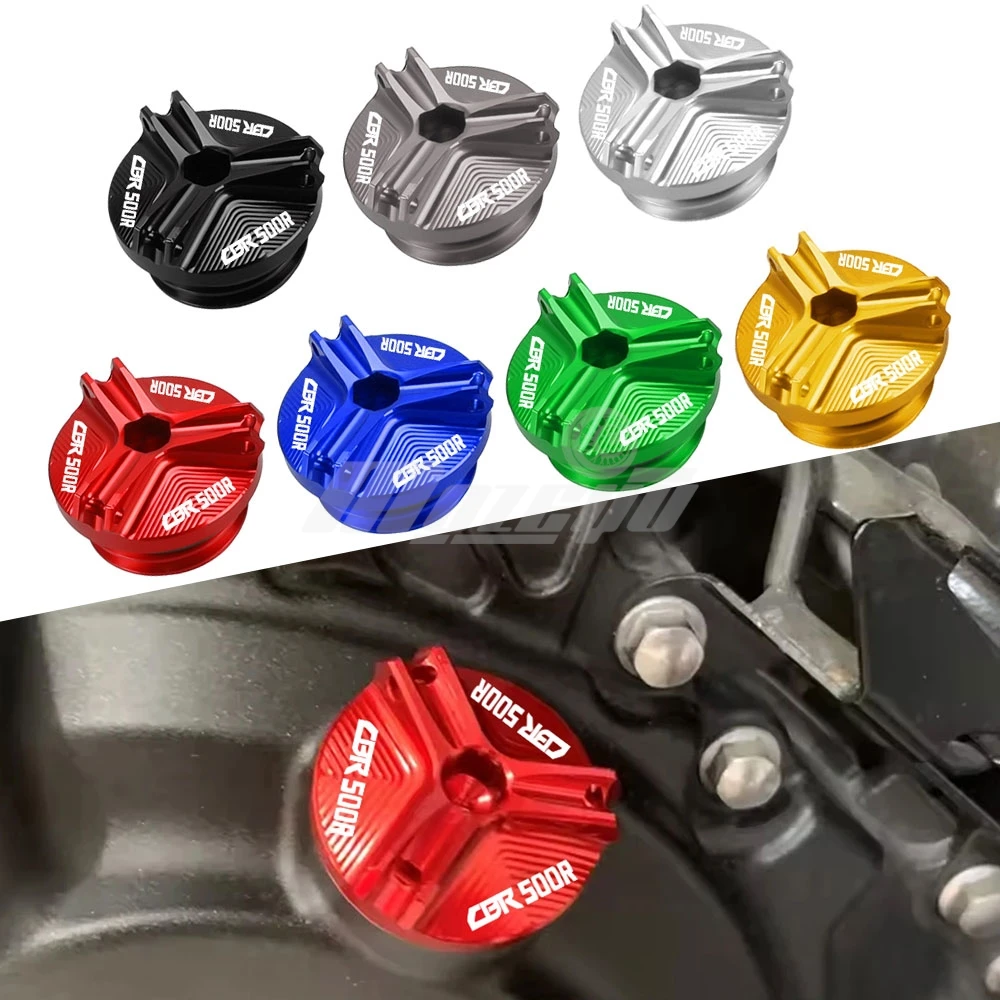 

For Honda CBR500R CBR 500R 500 R CBR500 R 2018 2019 2020 2021 2022 2023 2024 2025 M19*2.5 Engine Oil Filter Cup Plug Cover Screw