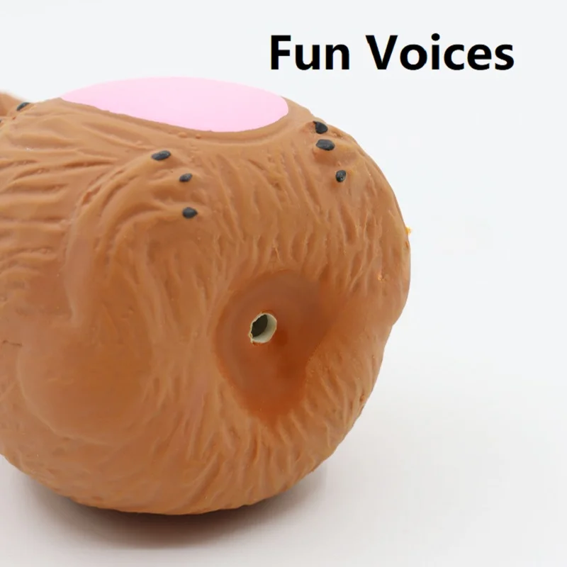 Soft Rubber Chewy Toys, Four Styles, Squeaky Interactive Throwing Games, Cute And Fun, Suitable For Small And Medium-Sized Dogs
