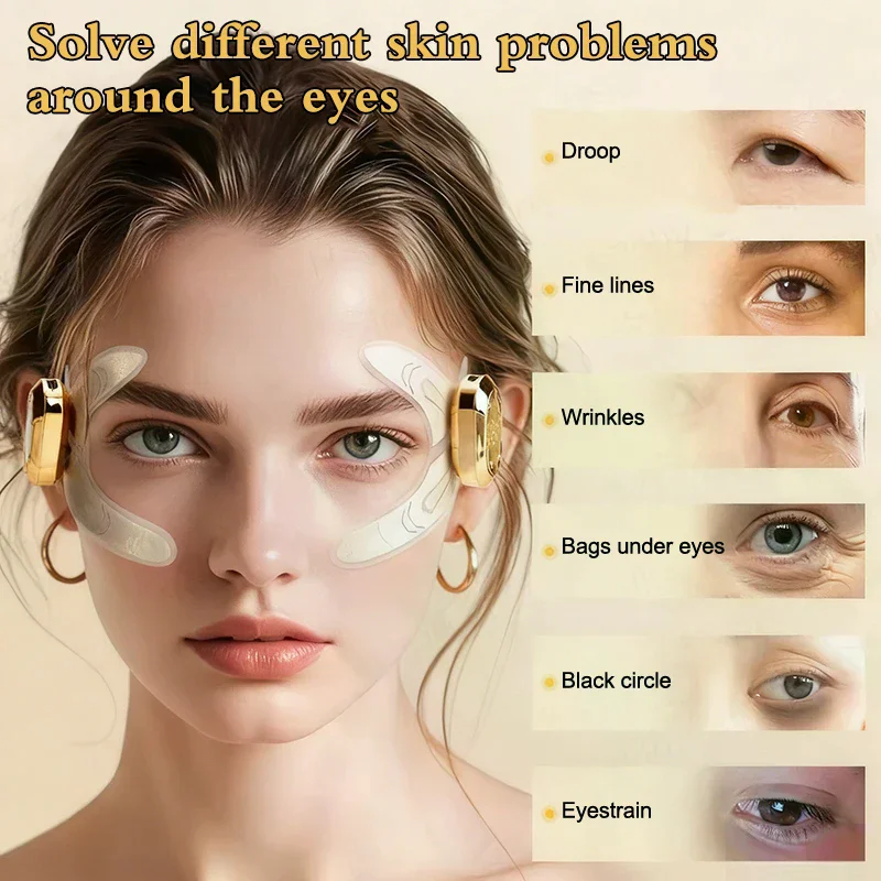 EMS تدليك الوجه شد الجلد مكركرنت محفز العضلات تخفيف التعب الوجه رفع العين الوجه أداة العناية بالجمال #3