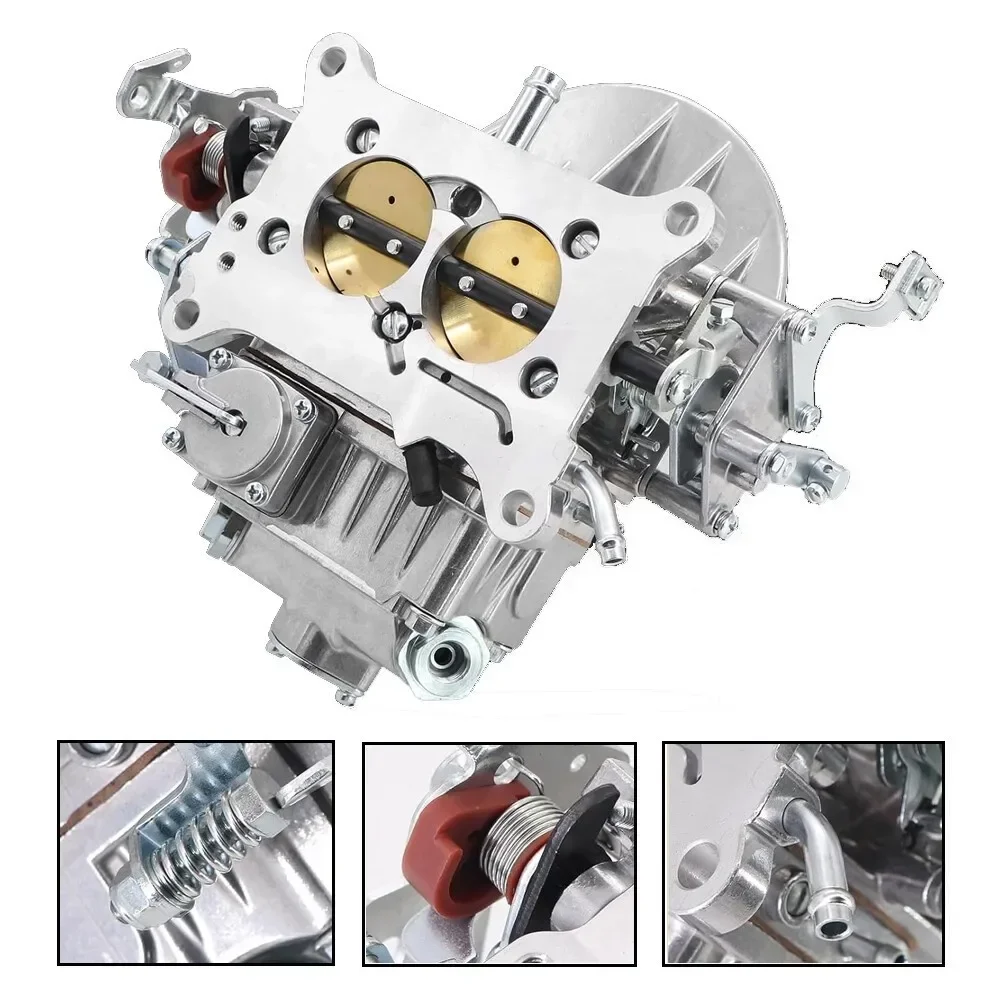 Replace for Holley 0-4412S 2 Barrel Carburetor 500 CFM with Manual Choke Gasoline for 1964 Pick Up with 292 V8 for 1963 F100