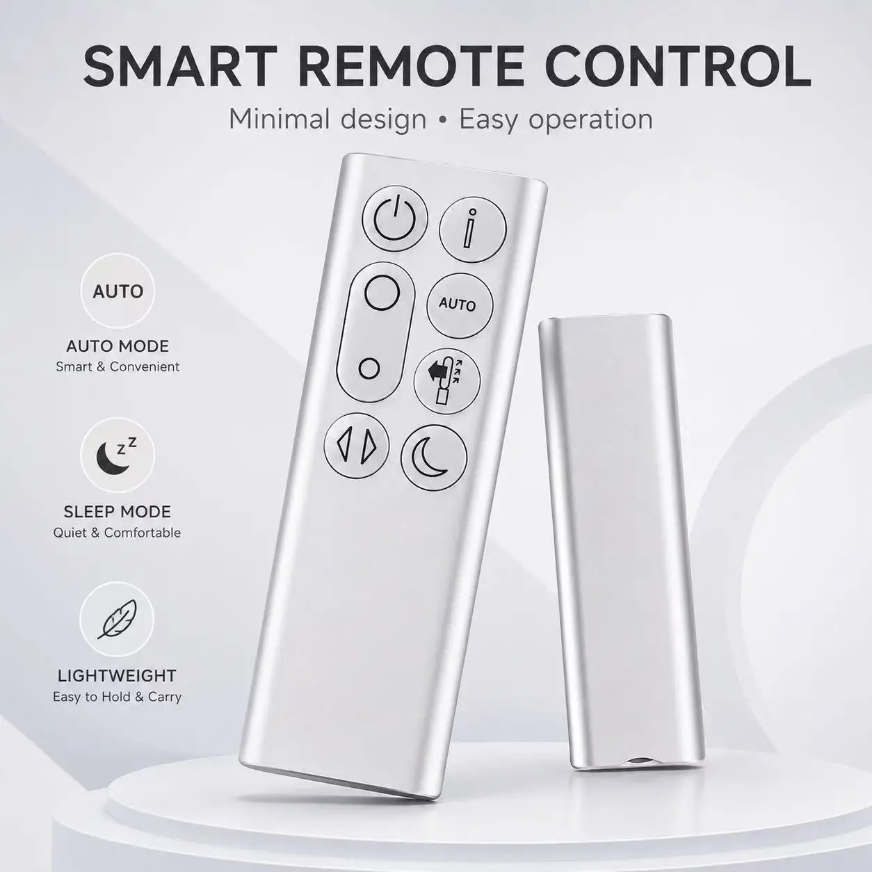 Replacement Remote Control for Dyson Pure Cool TP04 TP06 TP09 DP04 Purifying Fan Remote Control(Silver) view 6