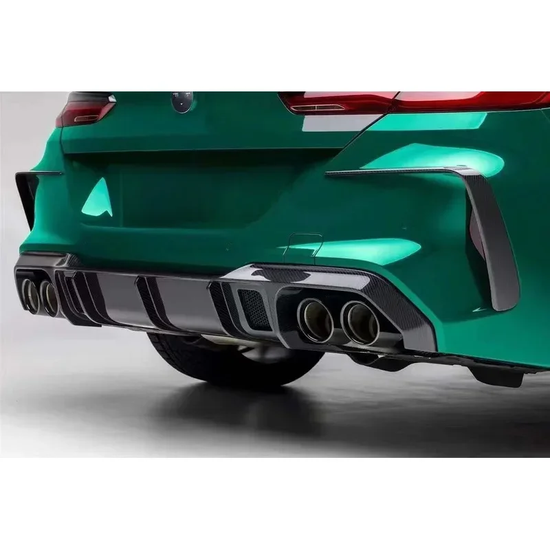 Peect Fit M8 Body Kit for 2019 2022  M8 Type V Carbon Fiber Body Kit Front Lip Trend Rear Diffuser Spoiler