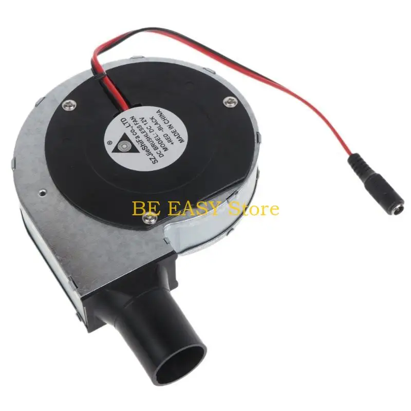 E28F BBQ مروحة الشواء منفاخ 100V 220V 110X110X28MM DC12V شواية المشوهة مروحة السرعة القابلة للتعديل