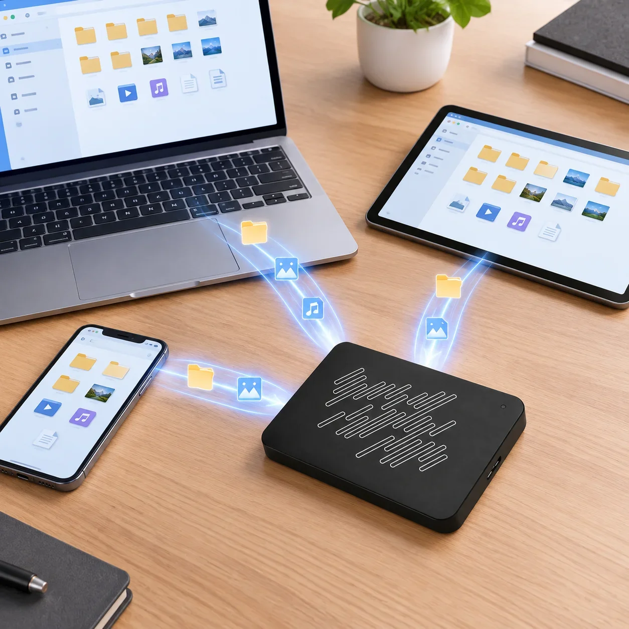 TOSHARA A3 Portable SSD Encrypted Backup 4TB 2TB 1TB 500GB for Laptop Desktop Mac Gaming Storage Pro Max Unit USB3.0