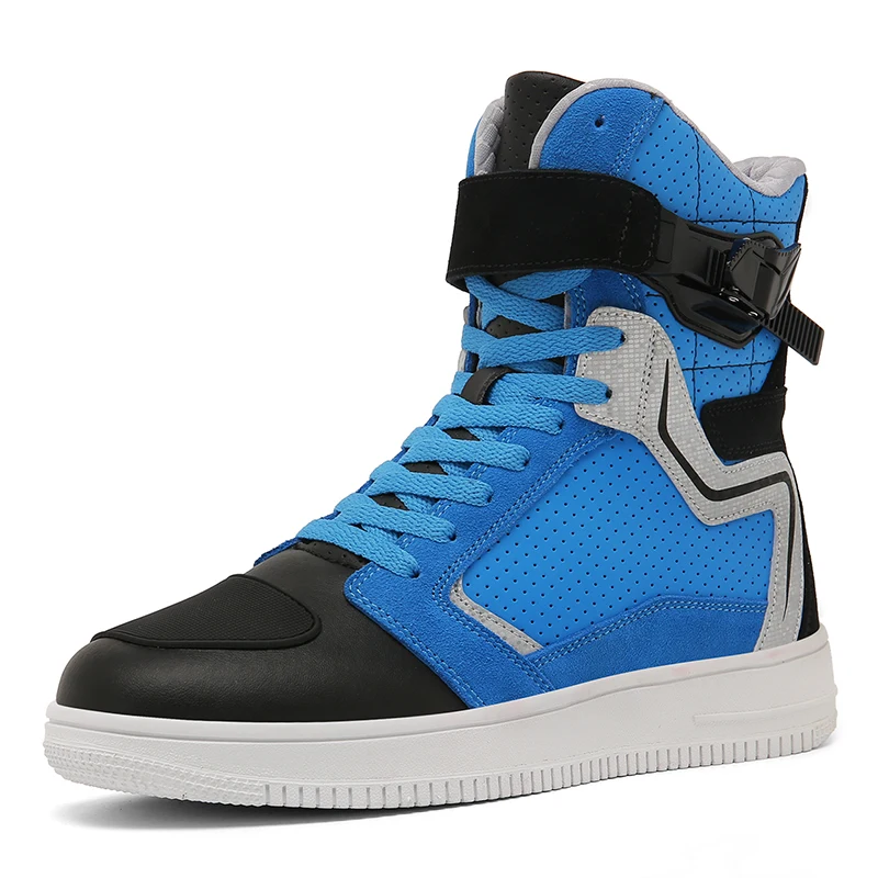 

Motorcycle protective boots Four seasons high-top non-slip men casual road riding boots outdoor breathable cross-country cycling