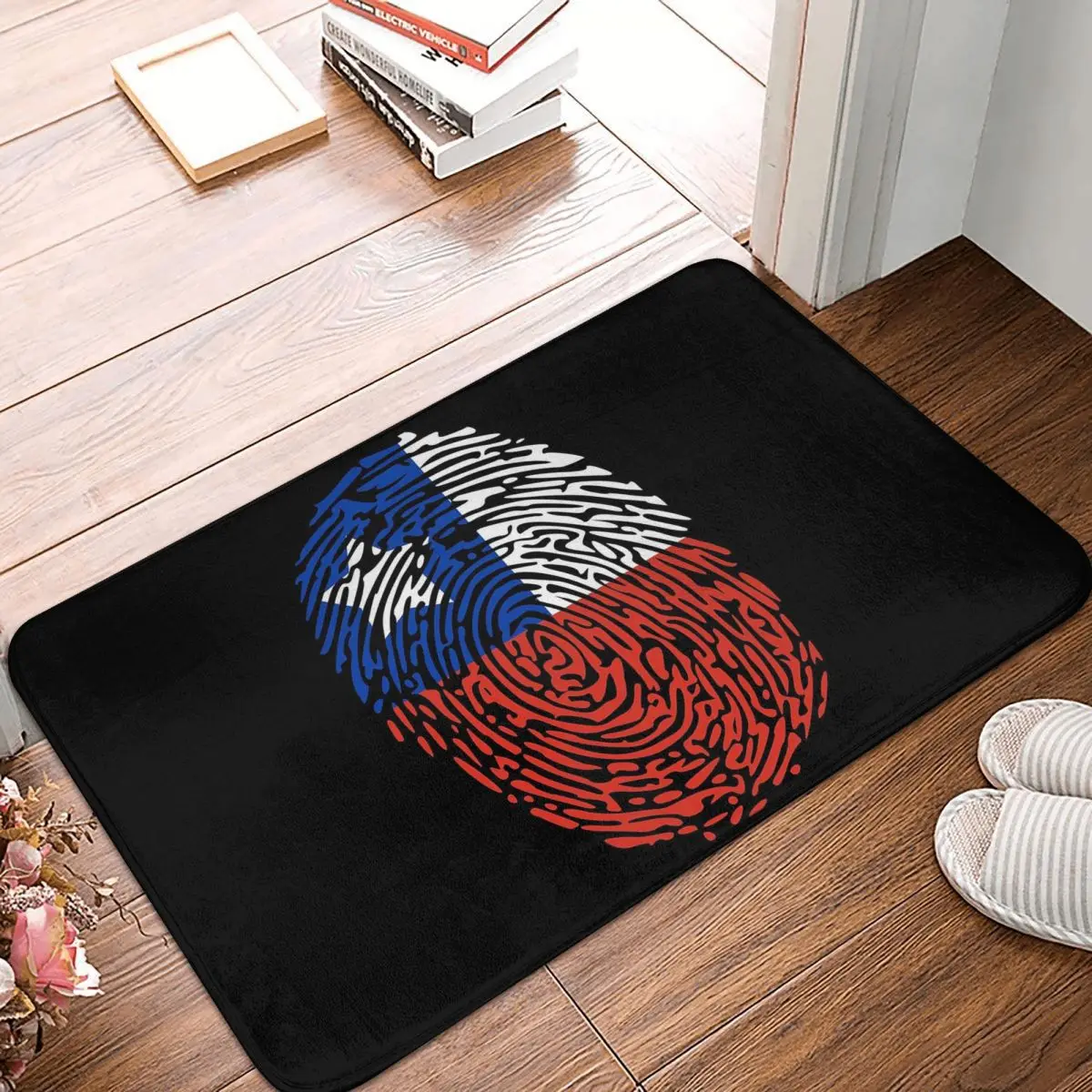 Chile Is My DNA Chilean Flag Anti-slip Doormat Floor Mat Carpet Rug for Kitchen Entrance Home Bathroom Living room Footpad Mats