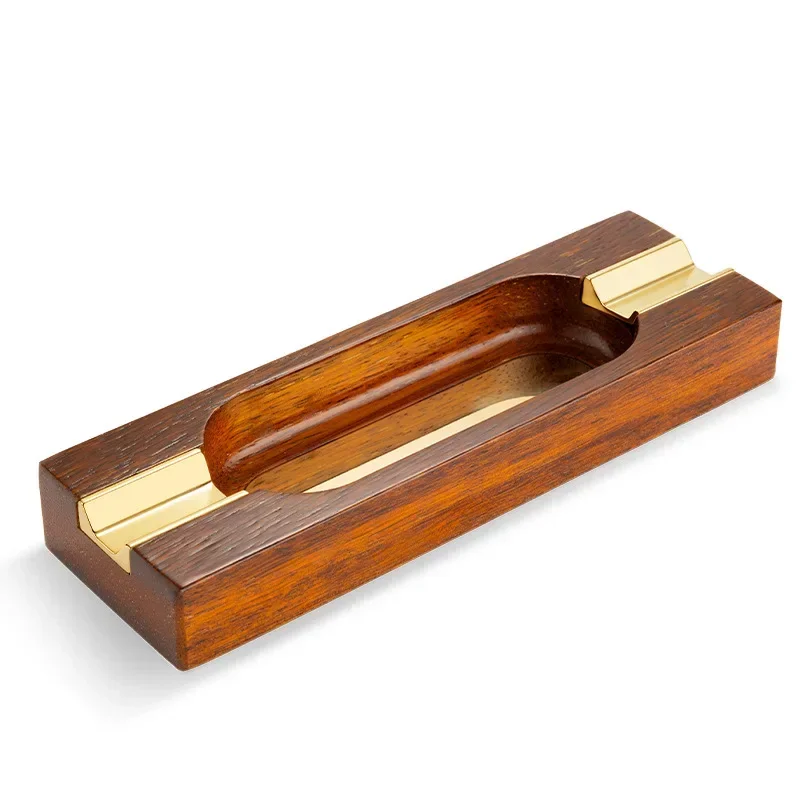 y9.3- home desktop asray solid wood base large diameter solid wood asray