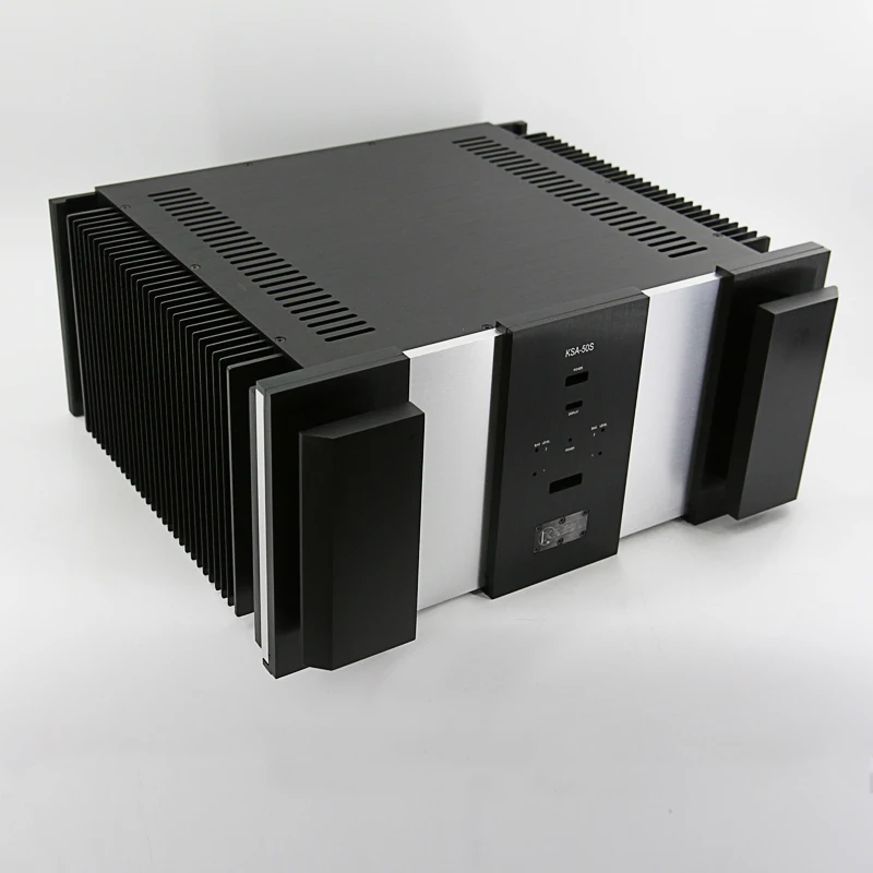 Fashionable and simple KSA-50S big Class A amplifier full aluminum chassis case enclosure size: 480*224*424mm