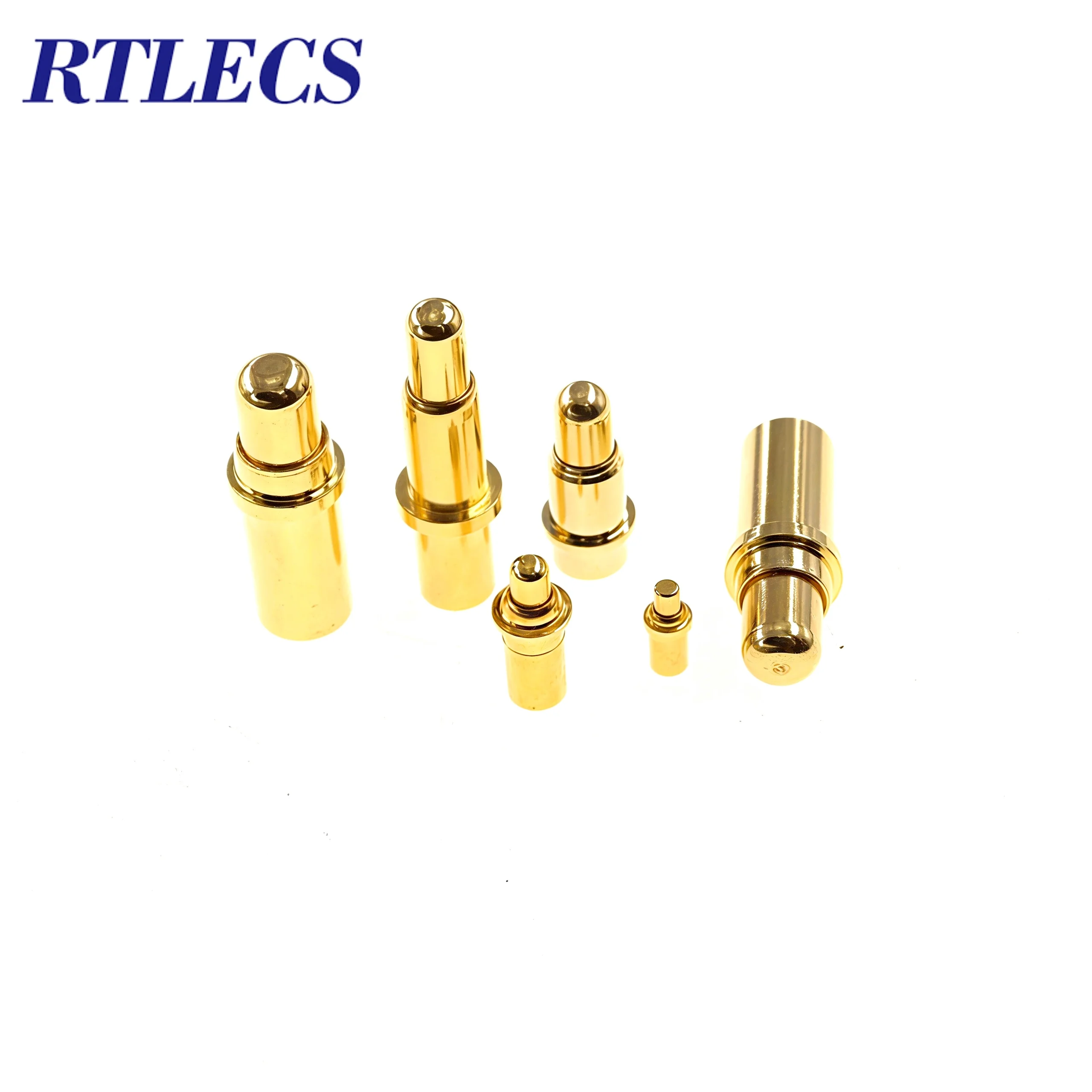 2/5/20/100 Pcs Outer Diameter Flange 2.5 3 4 5 5.5 6 MM Spring Loaded Pogo Pin No Tail Connector Through Hole Board Solder Mount