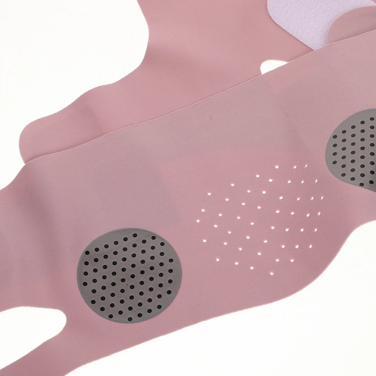 حزام الذقن الأرجواني، حزام رفع الوجه، مخفض الذقن المزدوج، جهاز شد الجلد المسامي، مريح للاستخدام اليومي