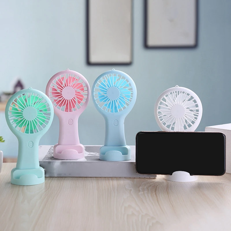 Hot Portable Mini Handheld Fan USB Rechargeable Fan For Office Dormitory Student Gift Long Endurance