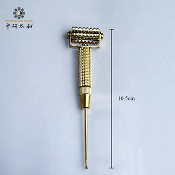 다기능 휴먼 포인트 감지기 프로브, 얼굴 귀 경혈 용수철 바늘 롤링 마사지 롤러