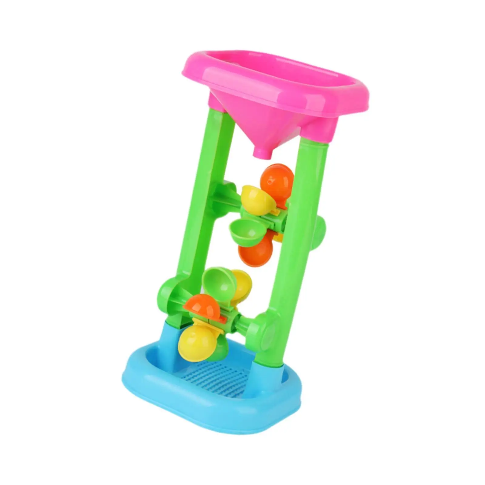 

Sand and Water Wheel Toy, Outdoor Beach Sand Hourglass, Kids Beach Sandbox Toys for Sandbox, Beach