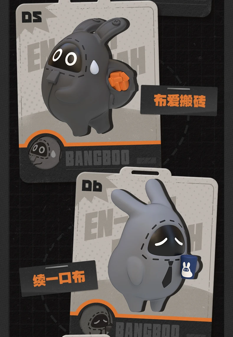 [Original] Game Zenless Zone Zero BangBoo Cosplay MINI Q.Ver Cosplay Hang Tag Schlüsselanhänger Anime Schlüsselanhänger Zubehör Halloween Geschenk – Detail 6