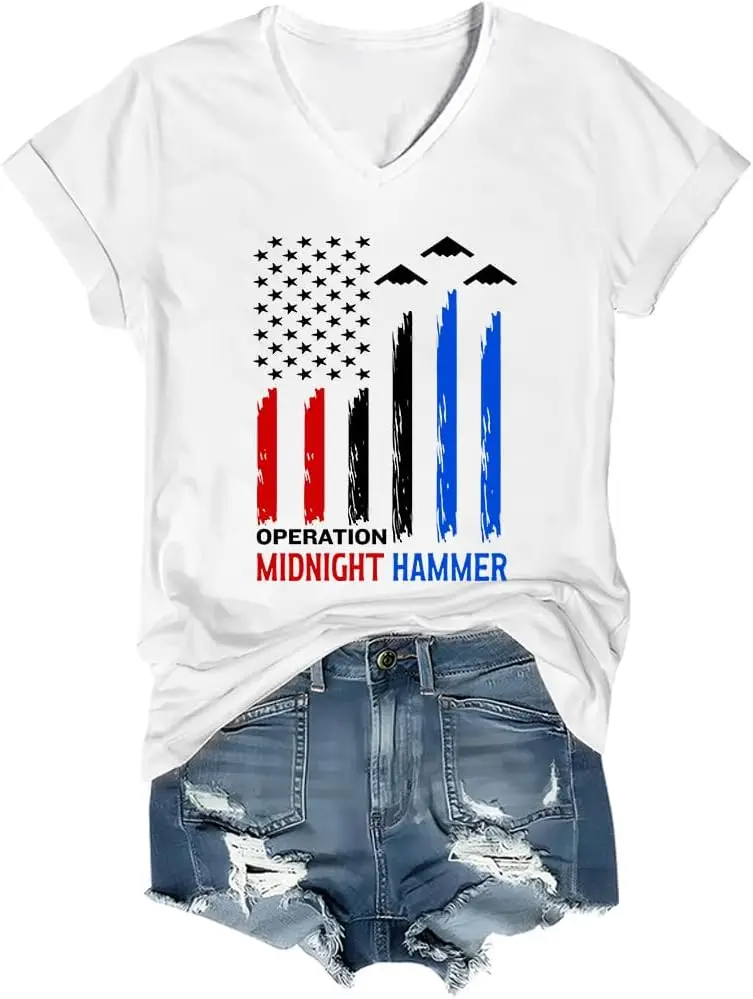 

Operation Midnight Hammer Shirt Midnight Hammer TShirt VNeck
