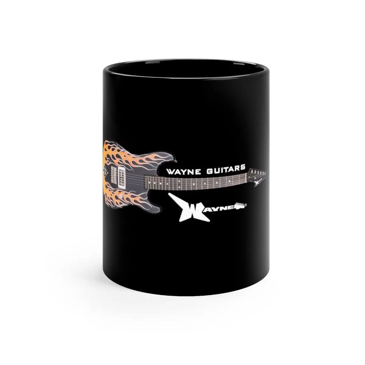 Wayne Guitars 11oz Guitar Mug, Limited Edition, Collector Series!