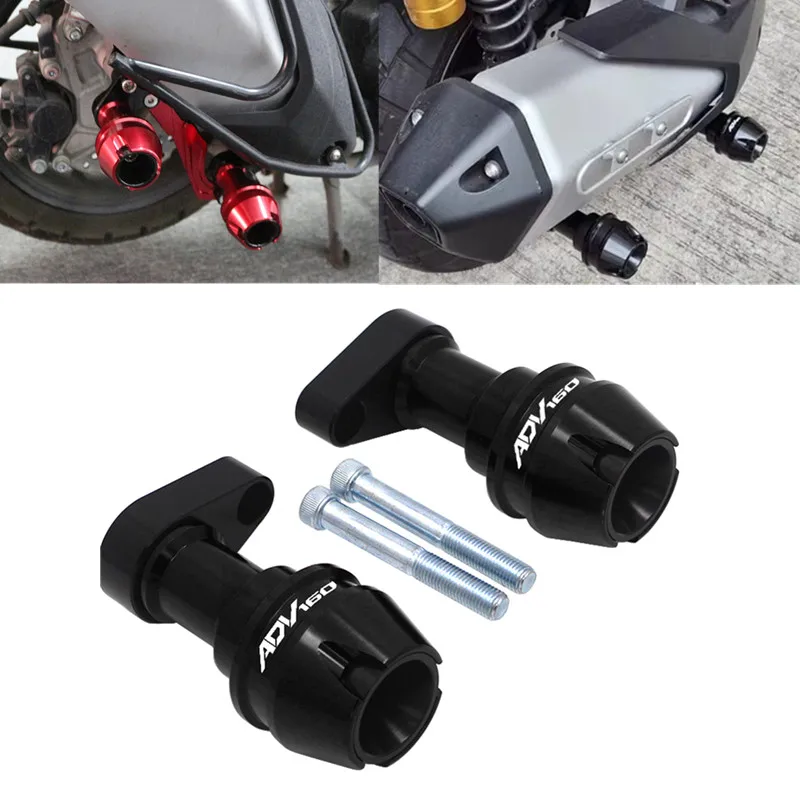 Motorcycle Accessories Rear Wheel Axle Fork Crash Sliders Fall Protection For Honda ADV350 ADV160  ADV 160 350