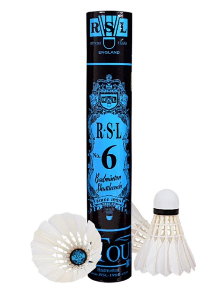 オリジナルrslバドミントンシャトルコックNo.4 No.5 No.6 No.7高品質鴨