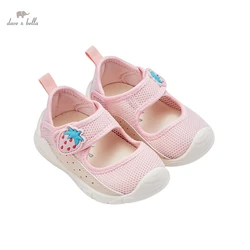 DB2221272 Dave Bella summer fashion baby girls cartoon shoes cute children girl brand shoes