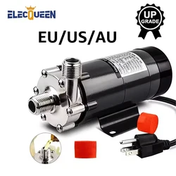 Upgrade Magnetic Beer Pump,Food Grade Stainless Steel Head with 1/2’ Inch Thread,Home Brewing High Temperature Resistance Pump