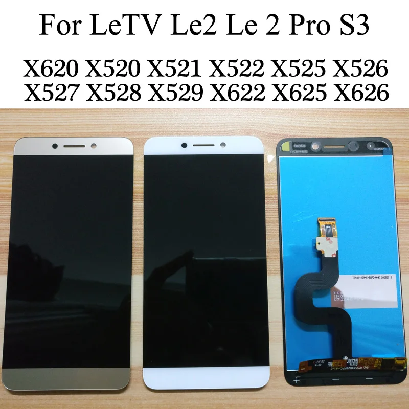 Новый сенсорный ЖК-дисплей Le2 X527 X520 X522 для LeTV LeEco Le 2 дисплей для LeEco S3 X626 ЖК-дисплей Le 2 Pro X620 X526
