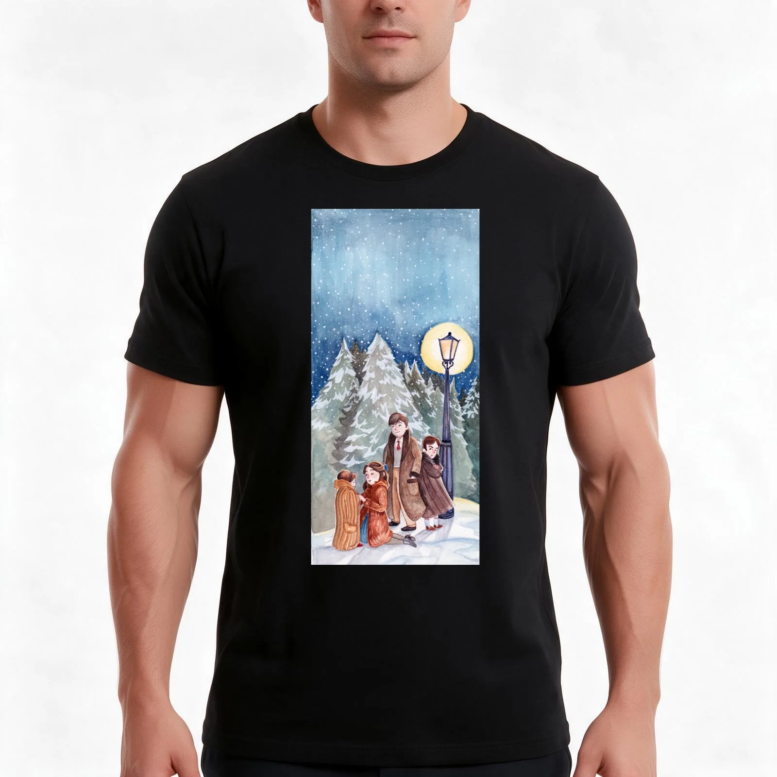 The Chronicles of Narnia: The Lion, The Witch, & Wardrobe T-Shirt, Summer Casual Cotton Tee, Oversized Streetwear Tops
