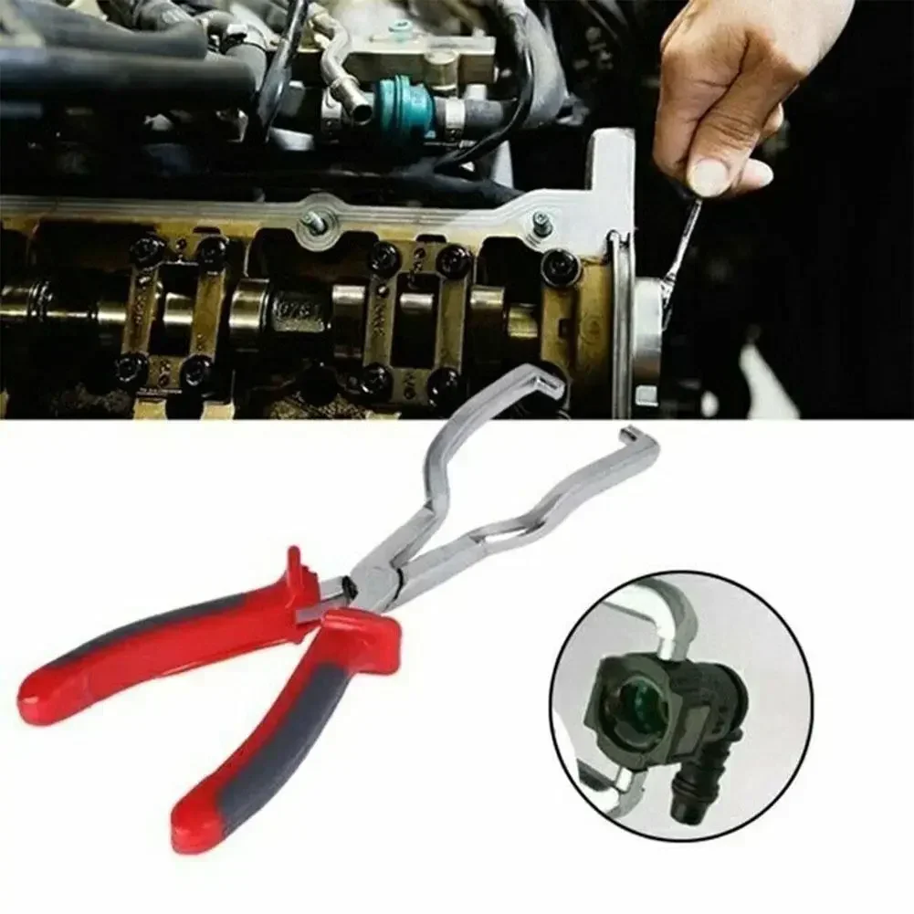 1Pcs Fuel Line Pliers Gasoline Pipe Joint Fittings Special Hose Clamp Release Disconnect Tool Repair Filter Car Petrol Cal