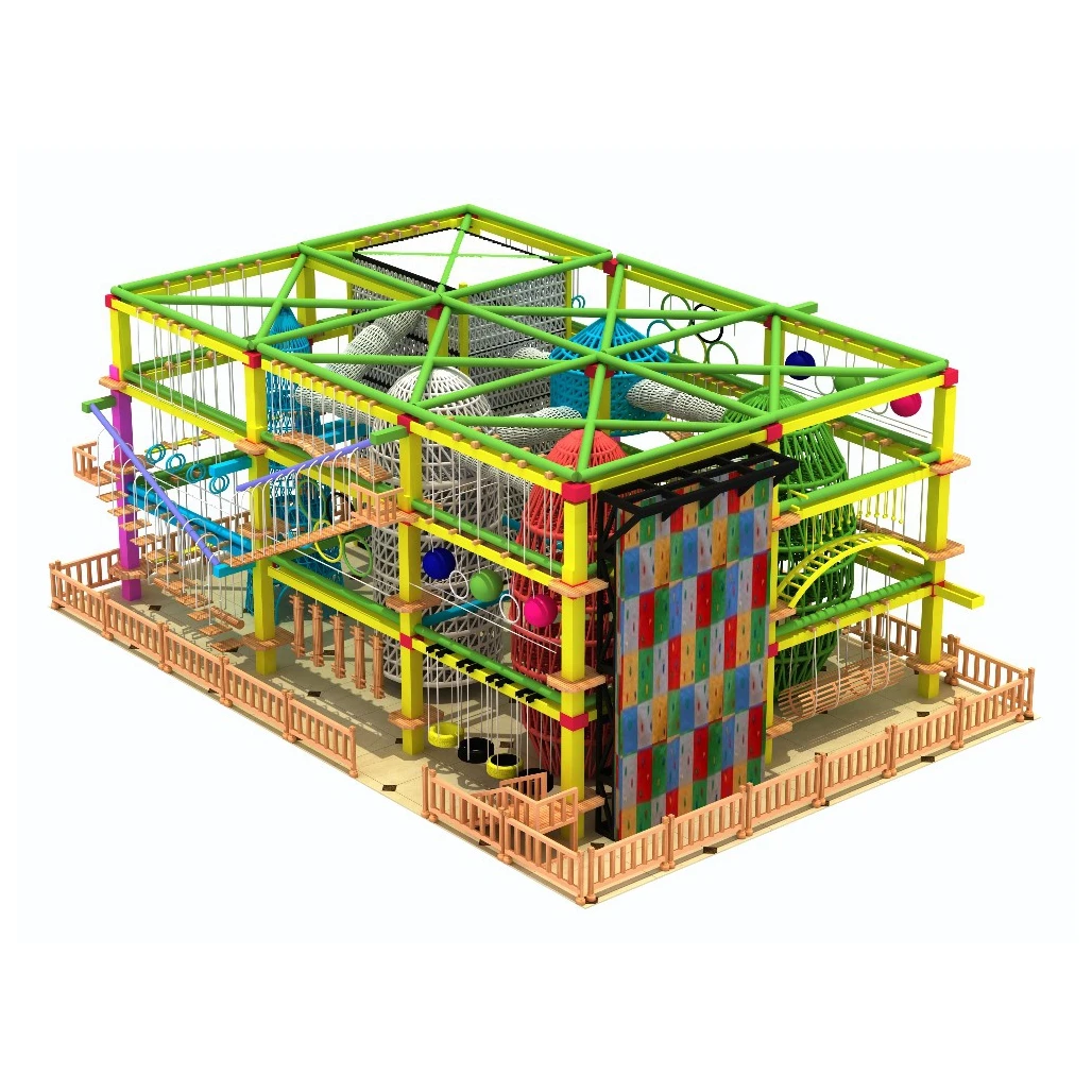 

China Manufacturer Kids' Indoor Play Gym Children'S Indoor Adventure Park Featuring Ninja Warrior Indoor Playground