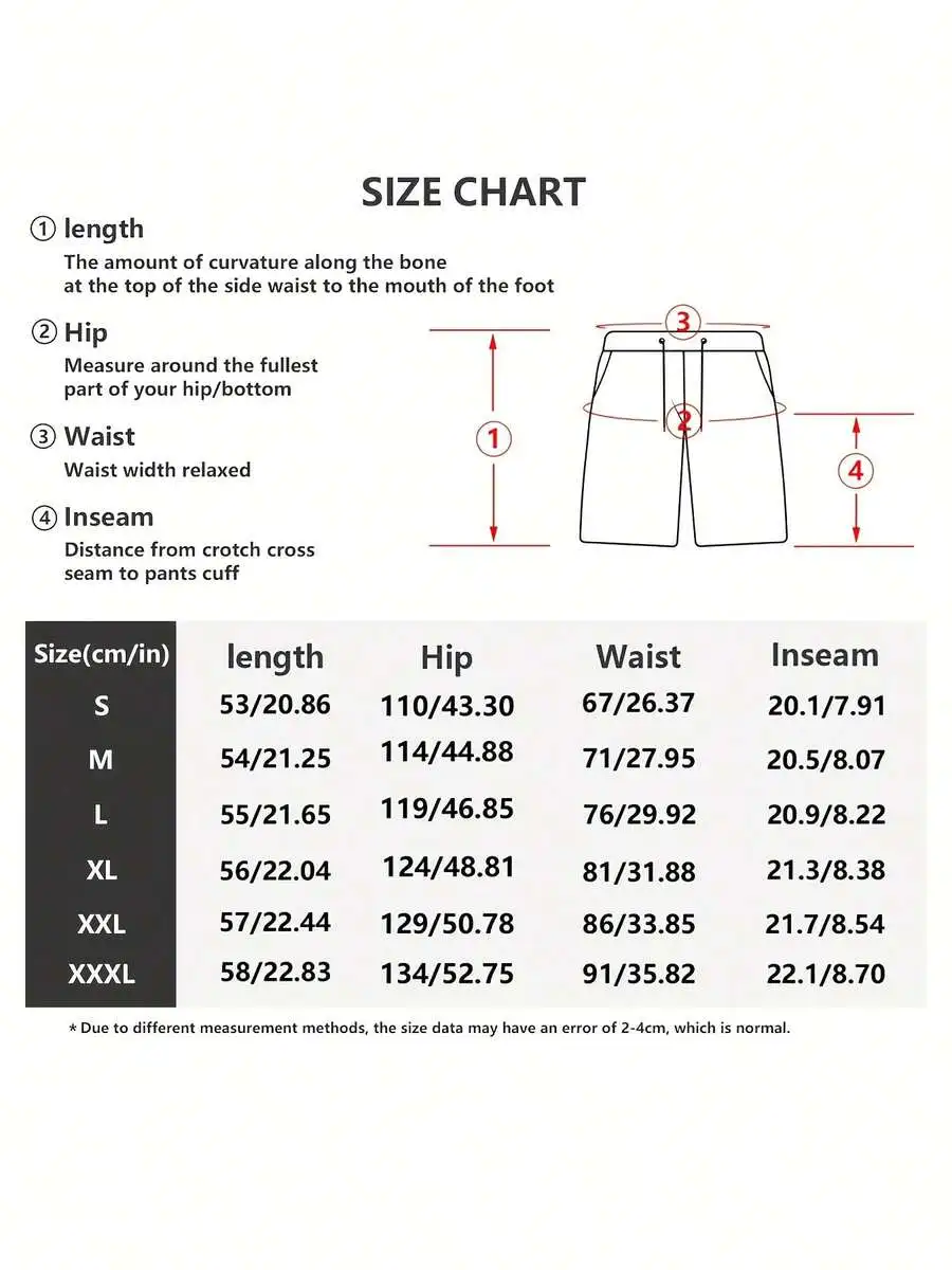

Men Casual Shorts With Drawstring Waist For Summer Outdoor