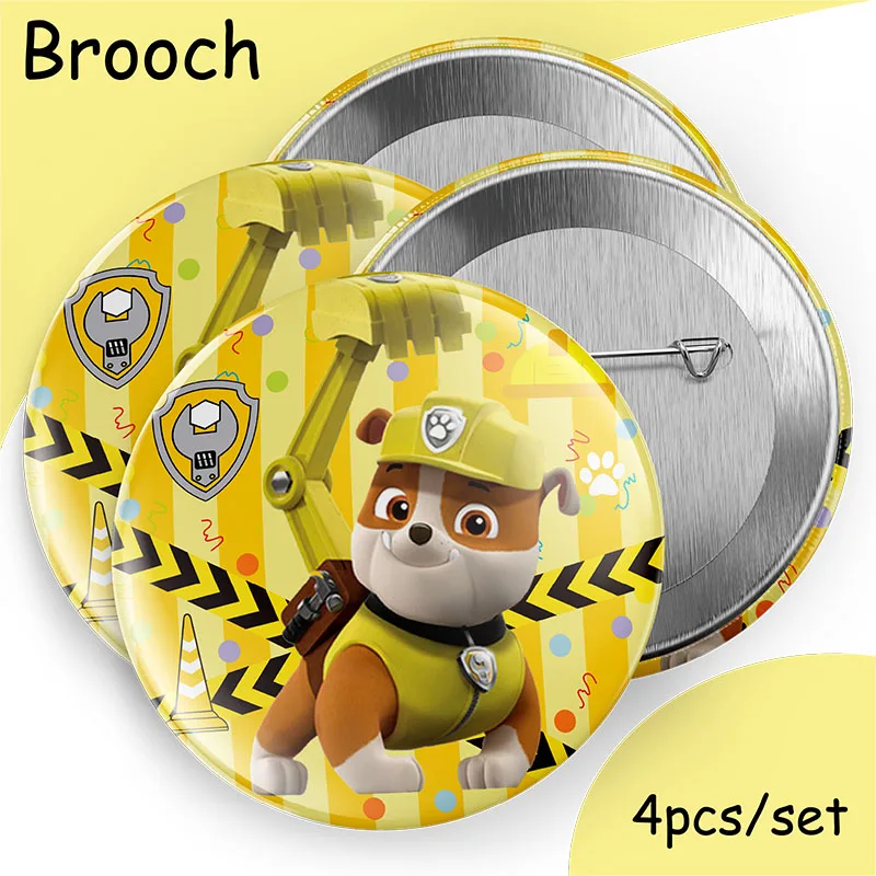 PAW PATROL Cartoon Birthday Party Plate Cups banner Decorations Paw Patrol Rubble Theme Baby Shower Kids Birthday Party Supplies