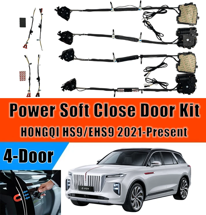 Xcar for HONGQI HS9/EHS9 2021-Present Car OEM Automatic Soft Close Door Electric Suction Kit Auto Power Closing