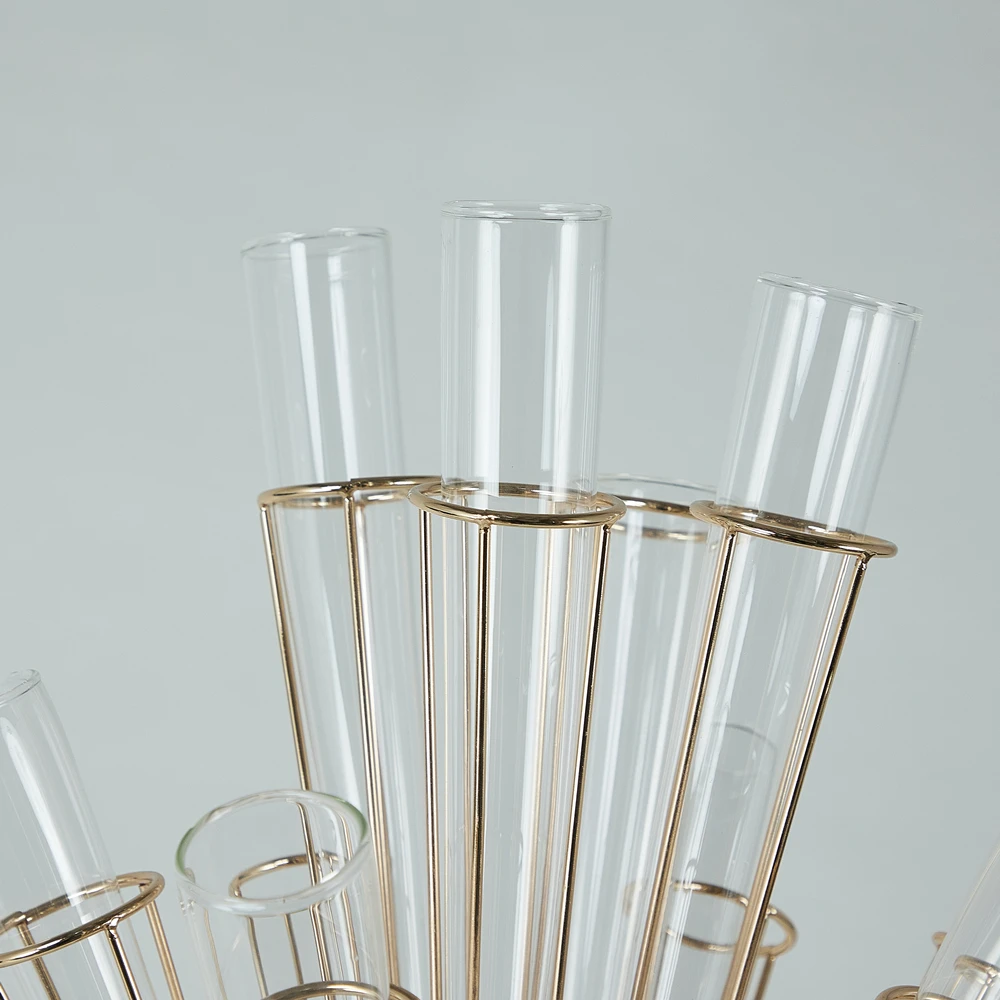 10 PCS Flower Rack 35 Inches Glass Wedding Road Lead Weddings Table Centerpiece Event Party Decoration
