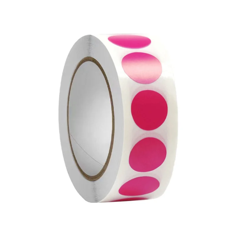 A29F-10000 Piece Colored Dot Stickers 1000Pcs/Roll,10 Color Circle Dots Labels Stickers Round Coding Labels For Office