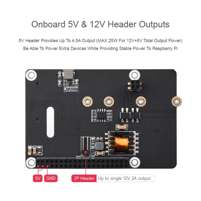 Raspberry Pi 5 PCIe To M.2 With PoE HAT (B) Supports NVMe Protocol M.2 Solid State Drive High-speed Reading Writing Pi 5 PoE HAT