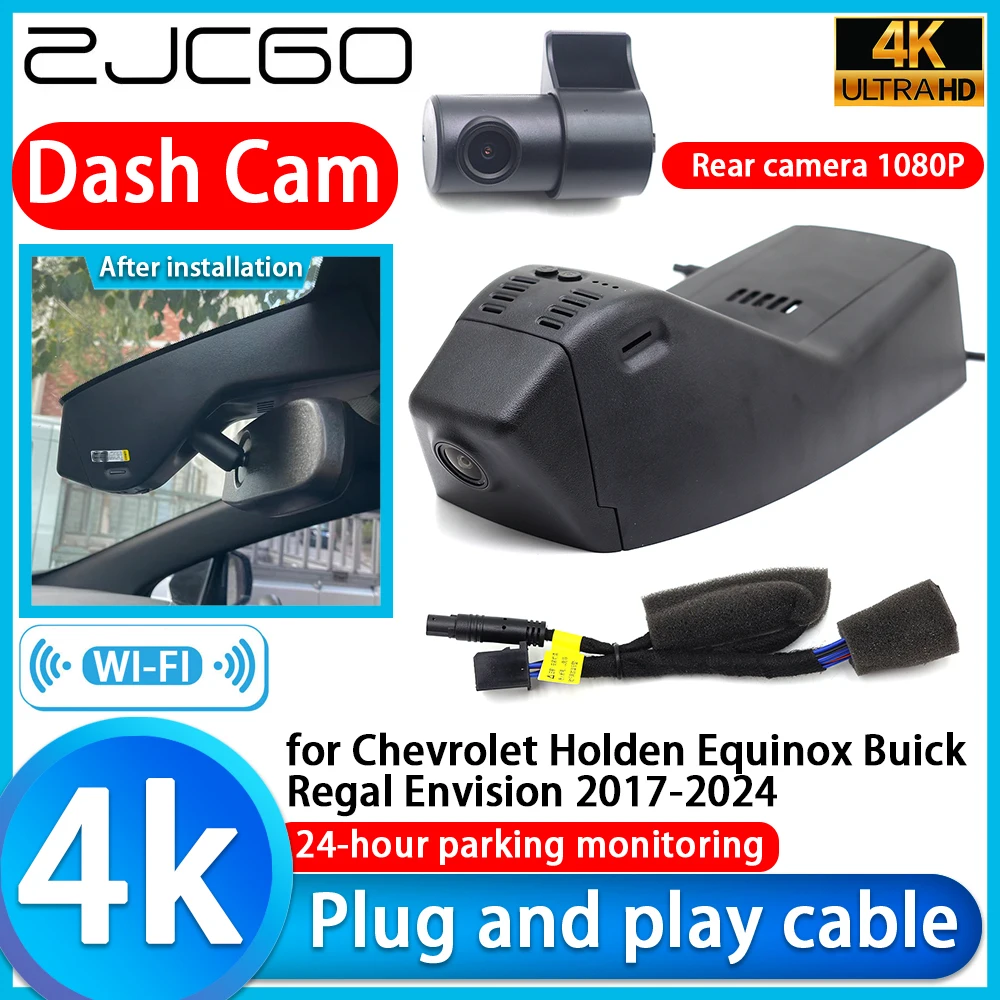 Cámara para Auto DVR 4K 2160P con Lente Sony, Monitor y Grabador de Video para Chevrolet Holden Equinox Buick Regal Envision 2017-2024
