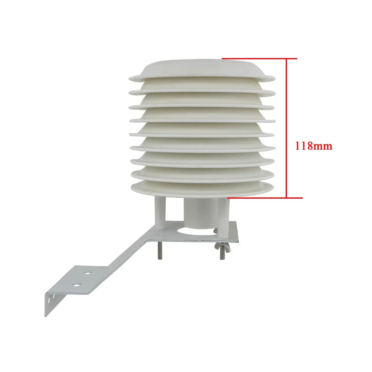 ABS Solarstrahlungsschild Wetterstation Projektor 4-20 Etagen